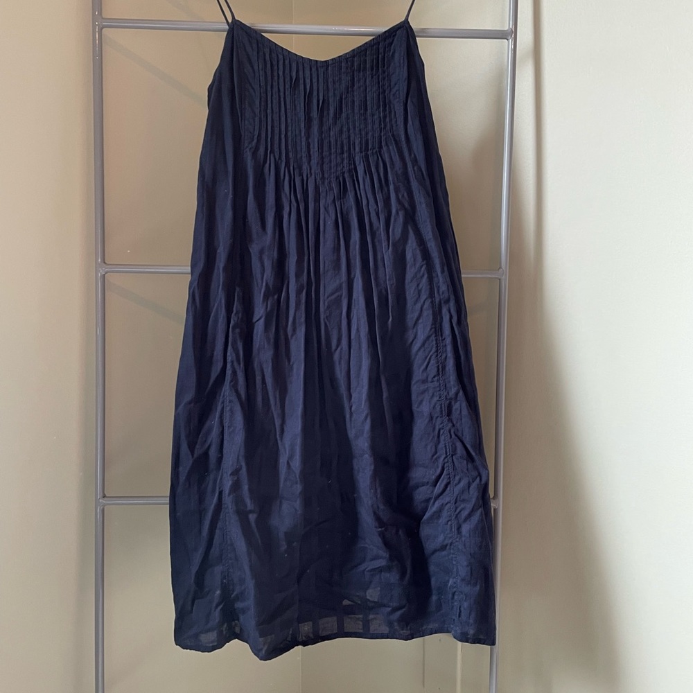 J crew navy blue dress